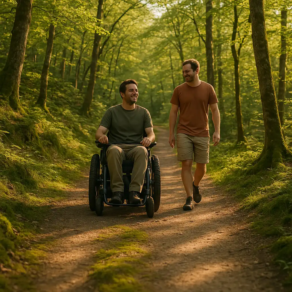 Oplev Fosdalen med terrængående kørestole