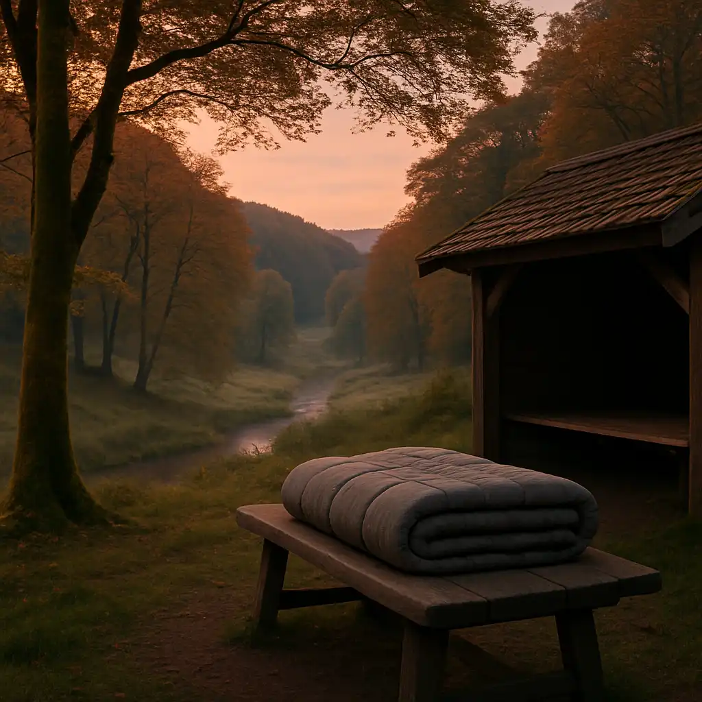 Find ro i Fosdalen med natur og tyngdetæppe